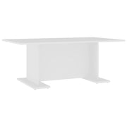 Tavolino da salotto | Tavolino da caff¨¨ | Tavolino da Soggiorno Bianco 103,5x60x40 cm in Legno Multistrato