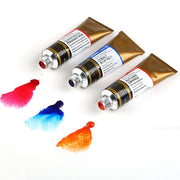 Trade Shop - Set 12 Colori Ad Olio Tubetti Da 1 Ml Pittura Hobby Disegno Arte Tempere Oil -