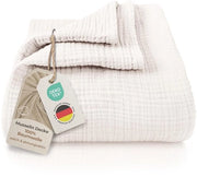 Coperta di Mousseline - Regolazione dell'umidità e temperatura - 1 pezzo - 100% Cotone