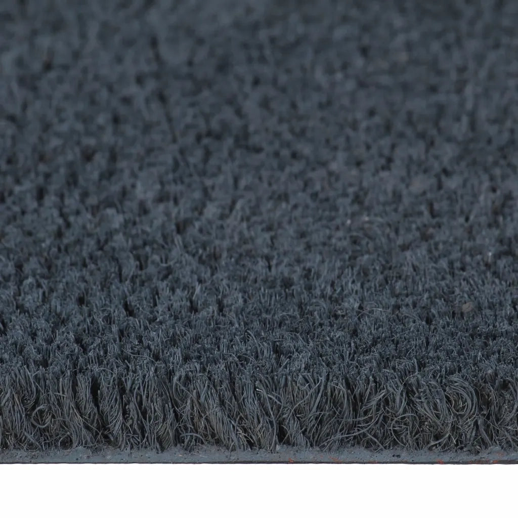 Zerbino Grigio Scuro 80x100 cm Fibra di Cocco 155592