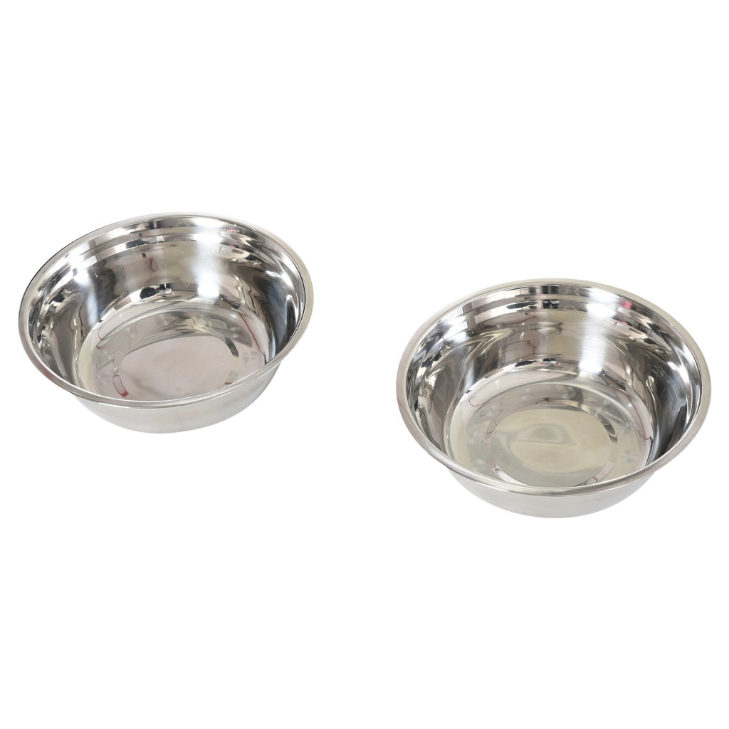 Scaffale rialzato con due ciotole e vano nascosto per cani grandi e anziani con maniglia laterale in MDF marrone 60 × 30 × 41 cm