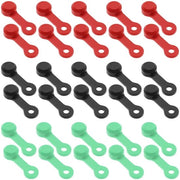 Remontluchting per Cap 30 Stuks - Doppi di gomma - Compatibili con Shimano/SRAM/Hayes/Tektro - Duraturi - Facili da installare - 19 x 6,5 mm - Doppi di gomma per remo