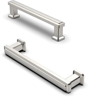 Greppini per mobili - 96 mm - 10 pezzi - Laccati acciaio inossidabile - Acciaio inox