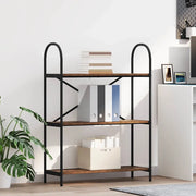 Libreria-Scaffale per Libri-Mobile di Stoccaggio Legno vecchio 80 x 30 x 109 cm Legno multistrato 619145