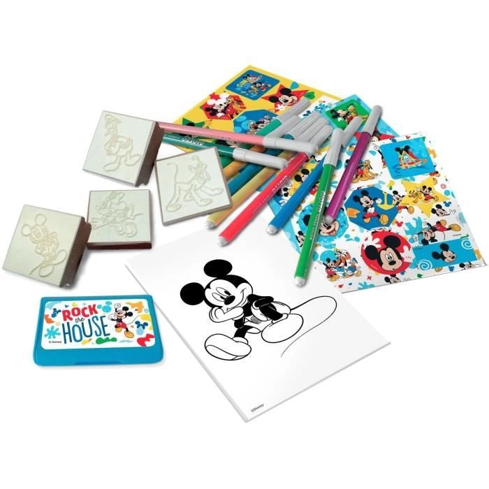 Zaino pieno - MULTIPRINT - 24945 - 4 timbri di Topolino