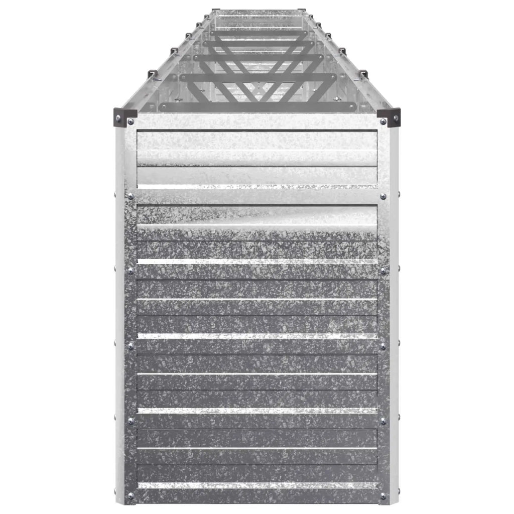 Letto rialzato da giardino Argento 480 x 40 x 55 cm 8006291