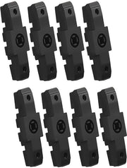 Pacchetto di 8 freni per bicicletta - Alta reemprestatie - Nero - Adatto per Magura HS11 HS22 HS33 - Compatibilità perfetta - Incluso 8 freni