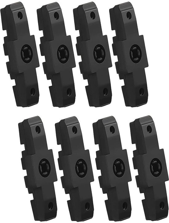 Pacchetto di 8 freni per bicicletta - Alta reemprestatie - Nero - Adatto per Magura HS11 HS22 HS33 - Compatibilità perfetta - Incluso 8 freni