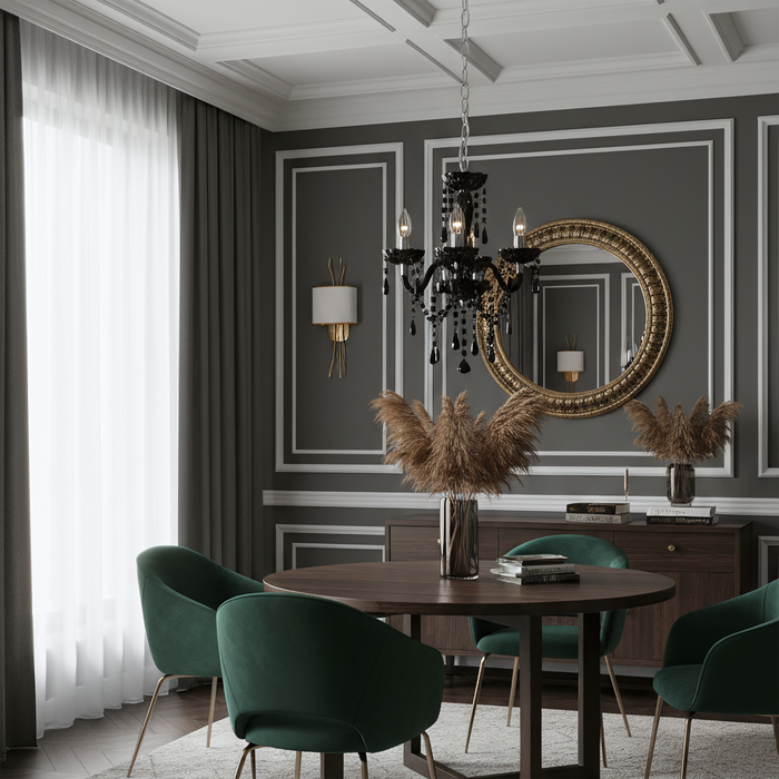 Lampada Da Soffitto Ebt005-3cp Black