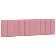 Cuscino Testiera Hanko Rosa 180 cm in Velluto CFW5616692