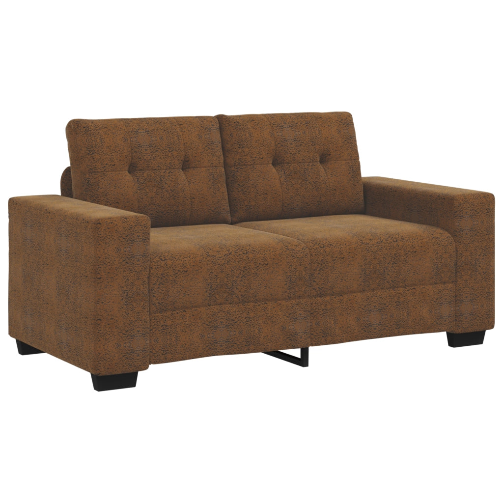 Divano 2 pcs Marrone 221 x 78 x 80 cm Pelle sintetica 3324719