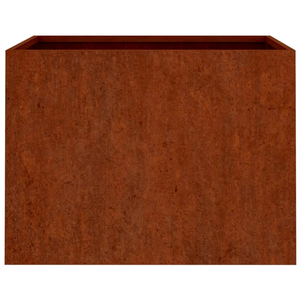 Fioriera 62x47x46 cm Acciaio Corten 821558