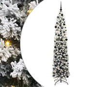 Albero di Natale Artificiale-Albero Natalizio con 300 LED Verde 240 cm 964551
