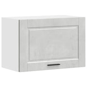 Mobiletto da cucina a parete pratico e di design 60 x 31 x 40 cm realizzato in legno composito color grigio cemento 02_0050386