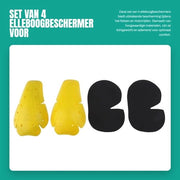 Bilbeschermer Duurzaam - 4 Stuks - Protezione per Cosce e Ginocchia - Leggero - Materiale Respirante