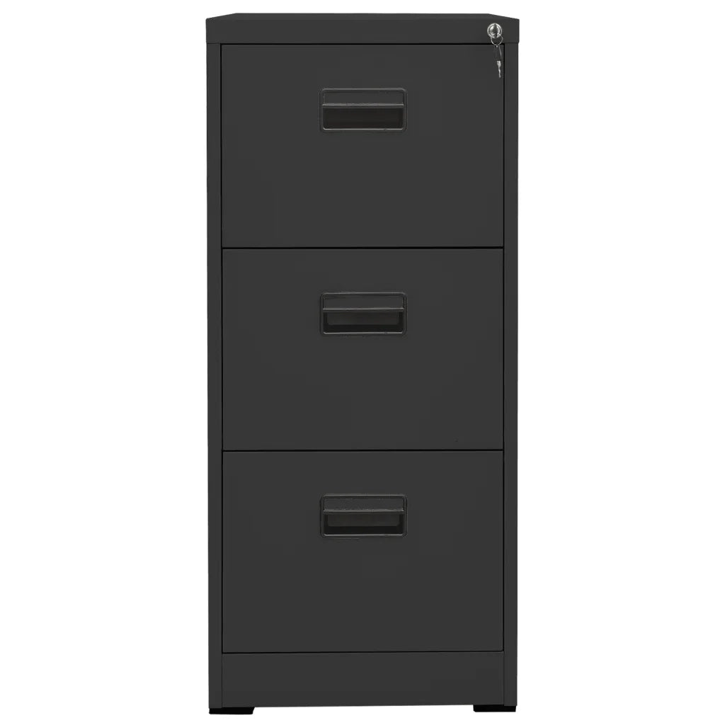 Schedario Antracite 46x62x102,5 cm in Acciaio cod mxl 66364