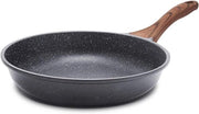 Piastra da cottura 28 cm - rivestimento antitrasferimento - adatto per induzione - rivestimento granito - cottura salutare