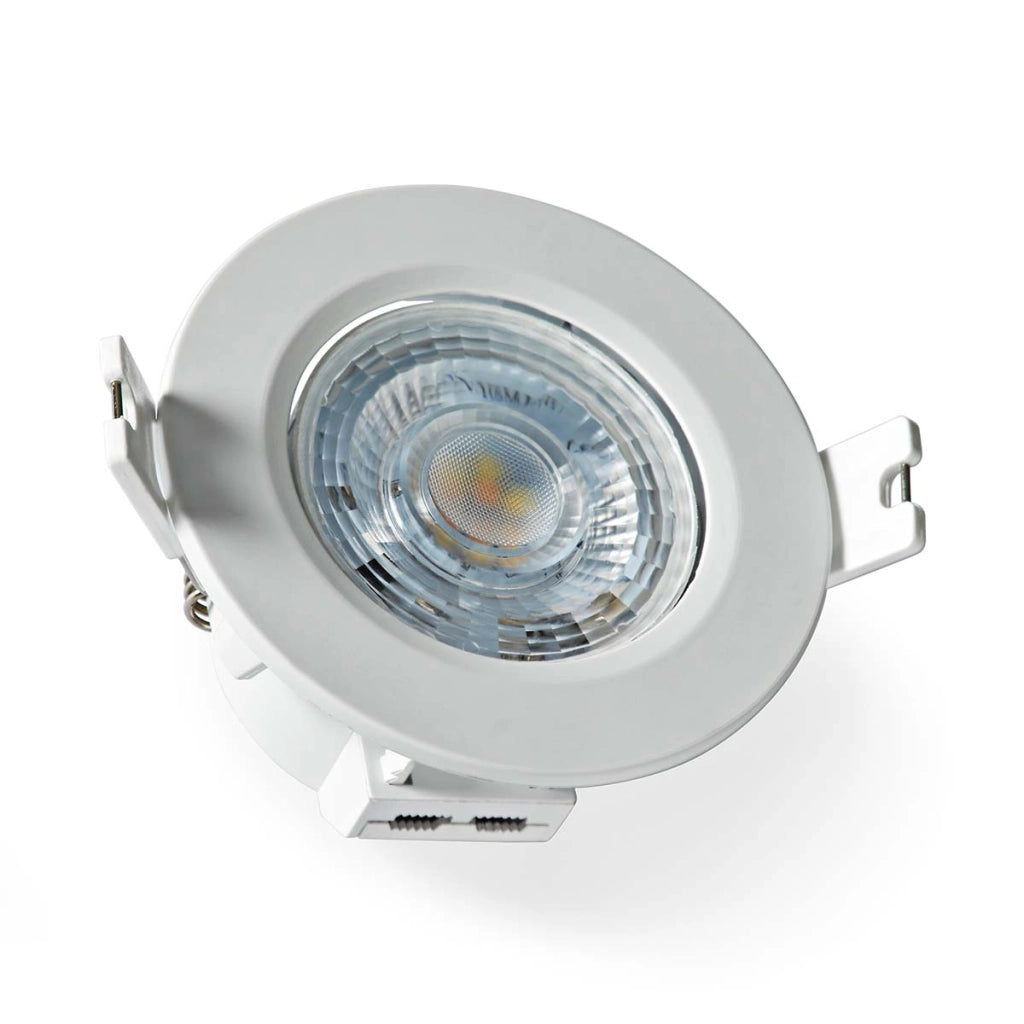 Plafoniera intelligente Wi-Fi rotonda con angolo di emissione regolabile 360lm 6500k Bianco Nedis