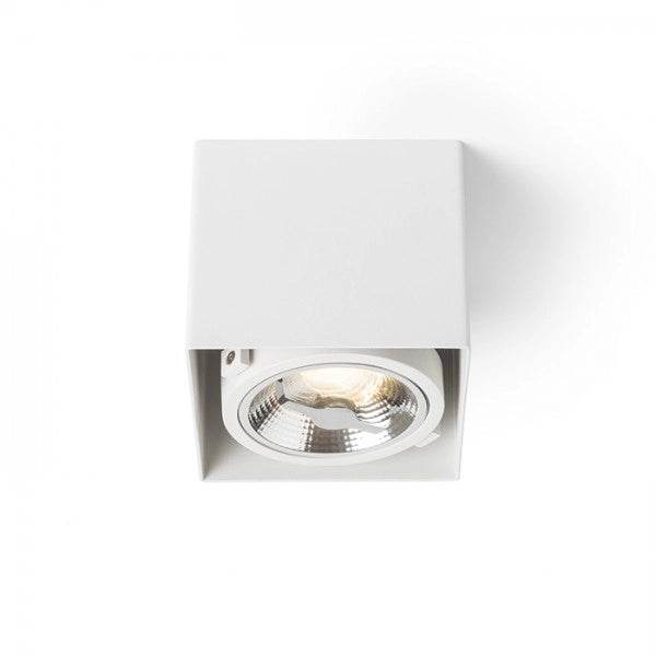 Faretto JAMES I DIMM da soffitto bianco opaco 230V LED 15W 24° 3000K
