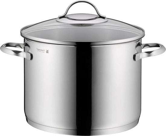 Piatto di stoccaggio 24 cm - grande capacità - adatto per inductie - acciaio inossidabile - resistente alla lavastoviglie
