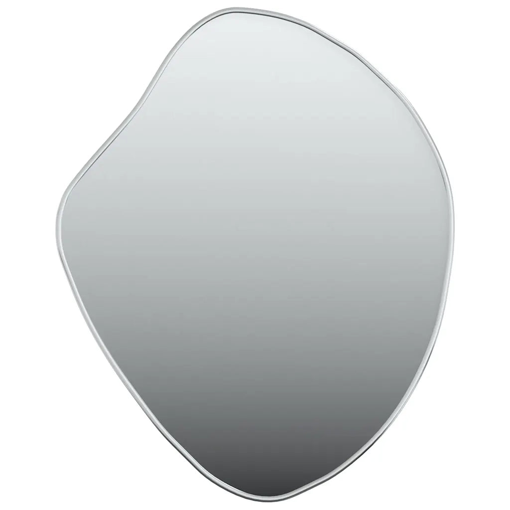 Specchio da Parete | Specchio decorativo Argento 60x50 cm
