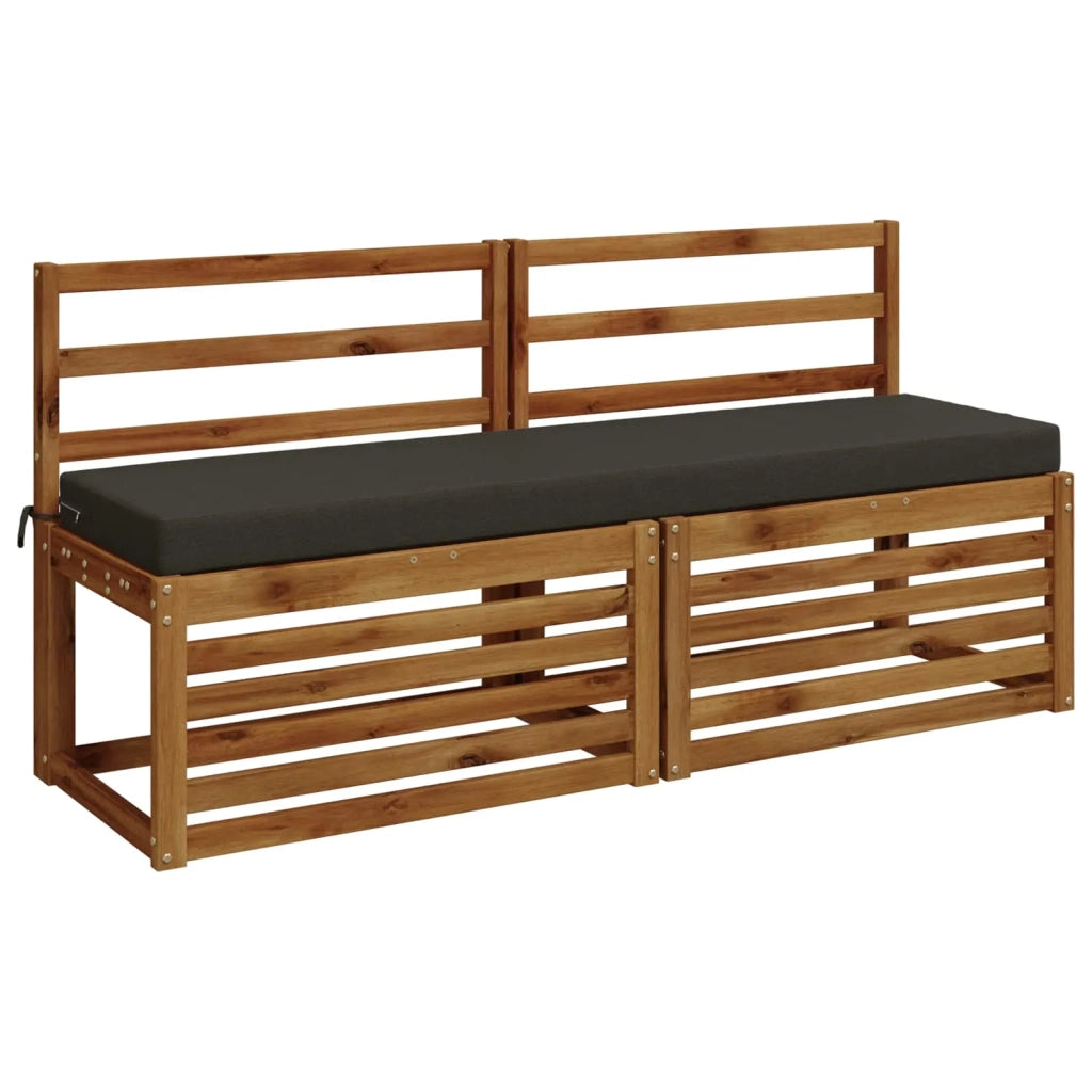 Cuscino per panchina SOEST 100% Poliestere Antracite 949794