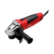 Excel CDF06381 Smerigliatrice Angolare 500 W 115 mm M14 12000 rpm con Impugnatura Regolabile e Cuffia Protezione colore Rosso