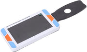 Vetrino Digitale con Aiuto per la lettura - Zoom 3X a 48X - Portatile e compatto - Schermo LCD HD da 5 pollici - Lente elettronica - Adatto per persone anziane