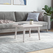 Piano Tavolo | Superficie Tavolo | Piano Scrivania Bianco 60x60x2,5cm Legno Massello di Pino Quadrato