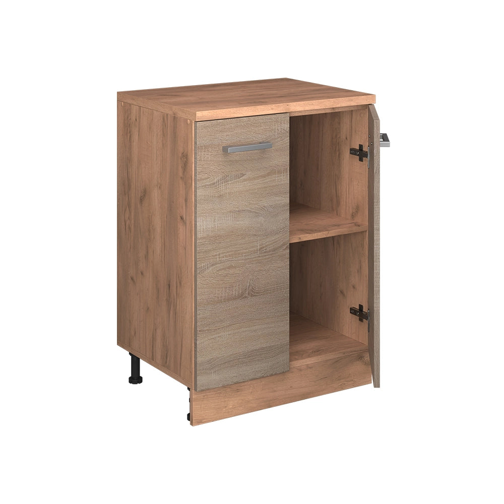 Mobile per mansarda Rion Sonoma/Rovere dorato 60 x 83.8 cm senza inclinazione con 2 ante Vicco