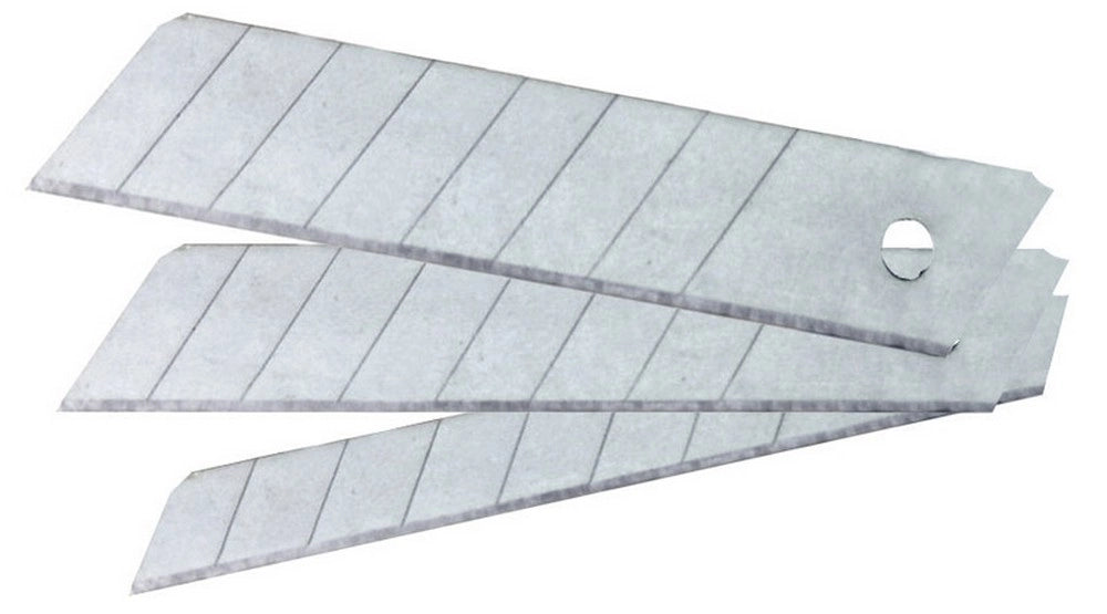 10cf lama di ricambio per taglierino 10 pz. mm. 25 cod:ferx.vit25420