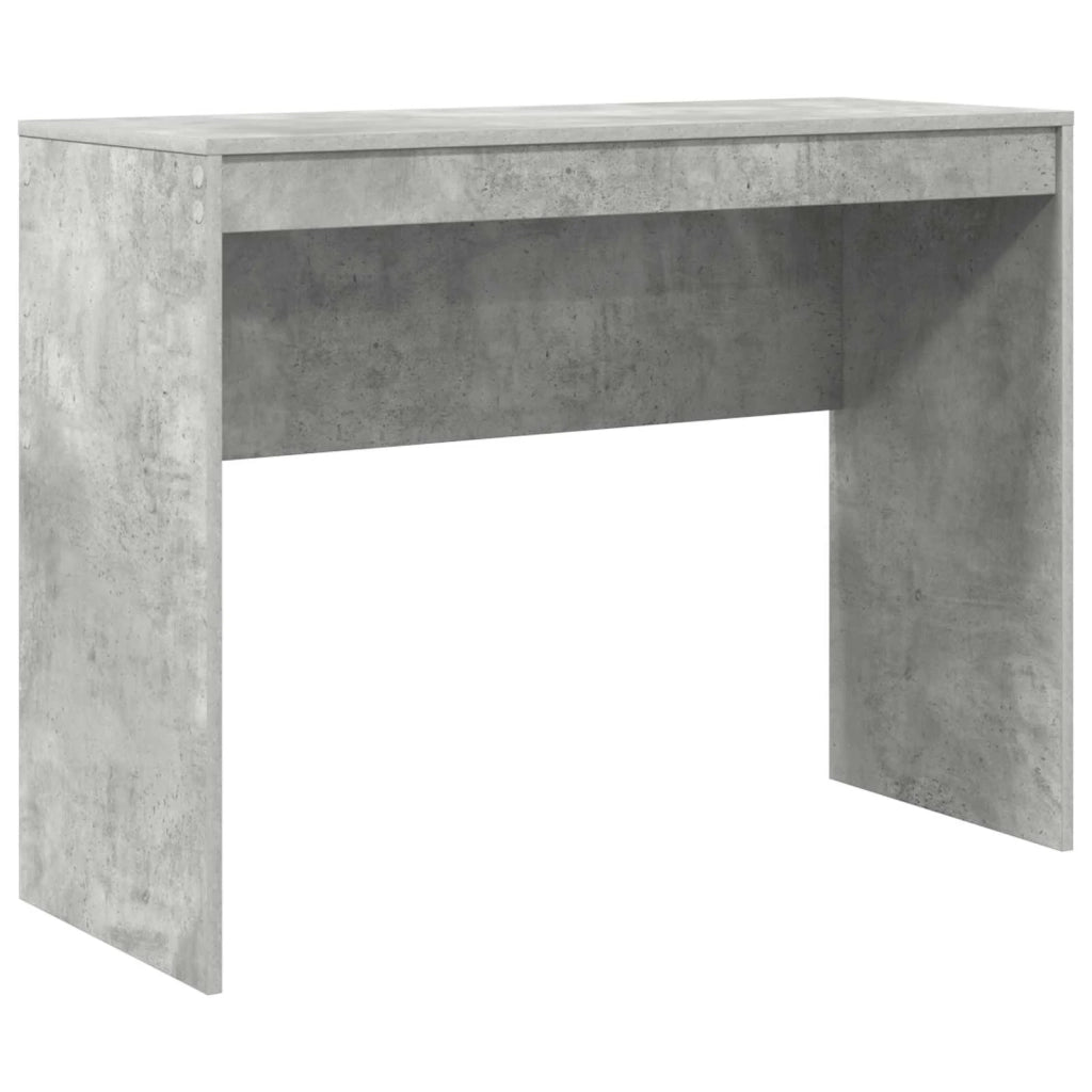 Scrivania con cassetto con lo scaffale 2 pcs Grigio cemento 3337332