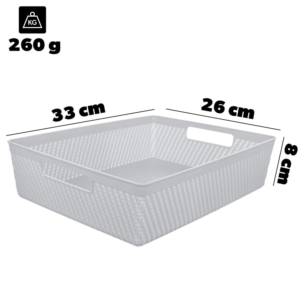 Cestino organizer KADAX, contenitore universale per riporre oggetti, 33 x 26 cm