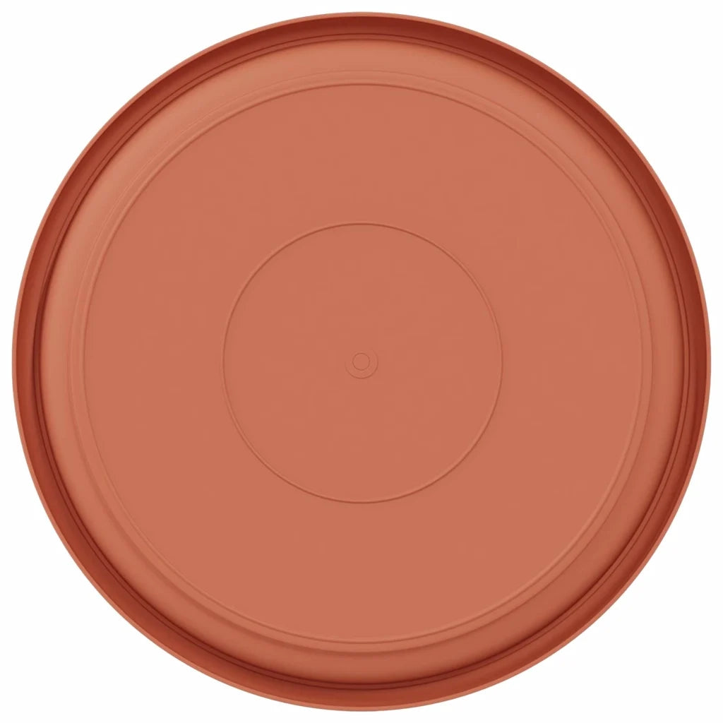 Vassoio Rotondo per Fiori 24 pz Rosso Mattone ? 27 x 2,5 cm CFW6932842
