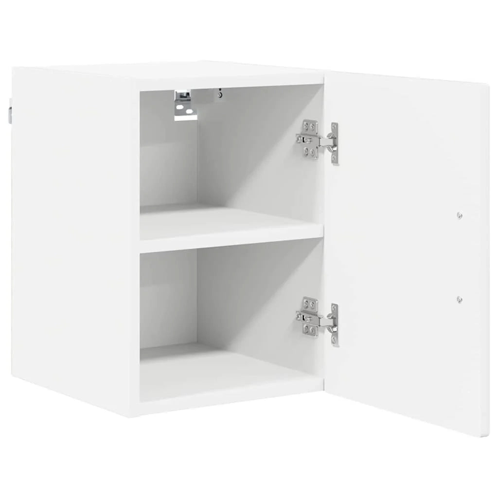 Set di 2 pensili da cucina moderni e funzionali 30 x 31 x 40 cm in legno composito bianco 02_0053892