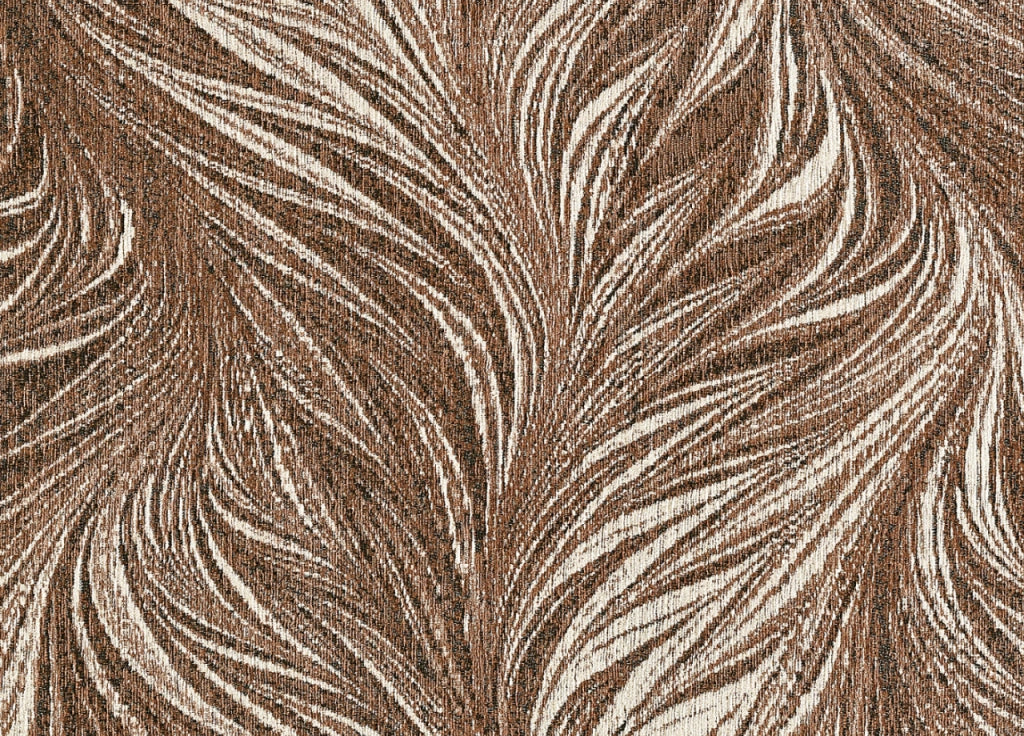 Tappeto Arredo Salotto Antiscivolo Scendiletto Camera Dis. Dallas By Suardi - 65x110(Set 2) - Marrone