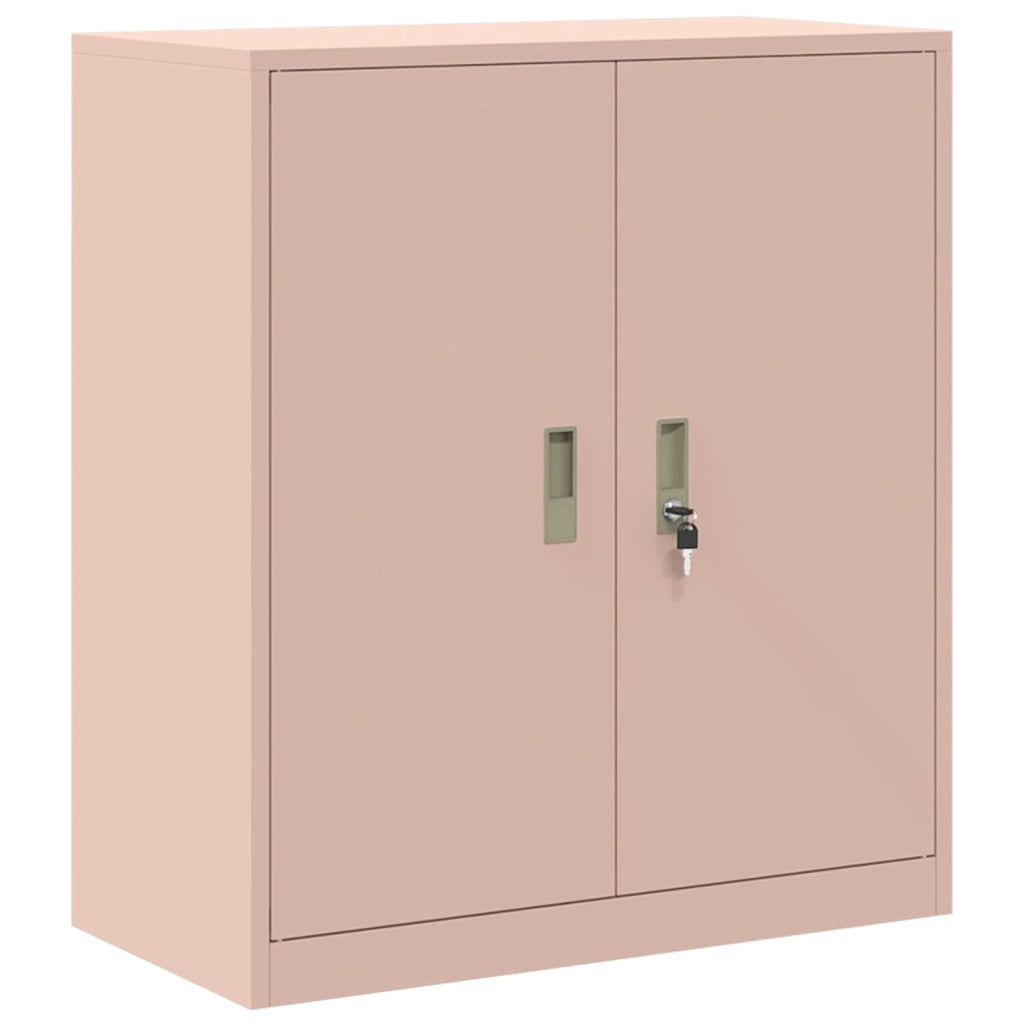 Armadio Rosa 80 x 40 x 90 cm Acciaio