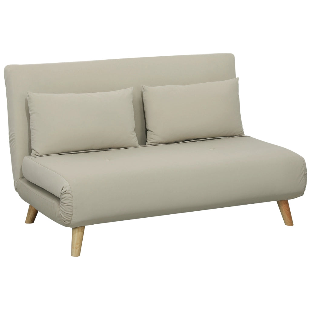 Divano letto Relaxsofa ¨C zephmum ¨C velluto beige 130x78x79