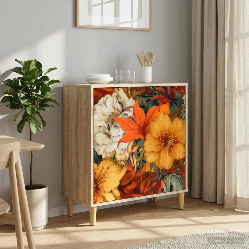 Credenza GENNEP Sonoma 69 x 33 x 75 cm Legno ingegnerizzato 8006915