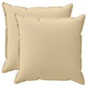 Federa 2 pcs HOUTEN Beige 60 x 60 cm Poliestere 920793