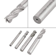 Set di lame a snodo HSS - 4 pezzi - Acciaio HSS - Tempera rapida - Alta resistenza - Adatto per macchine per frese - Lunga durata - Lame a snodo