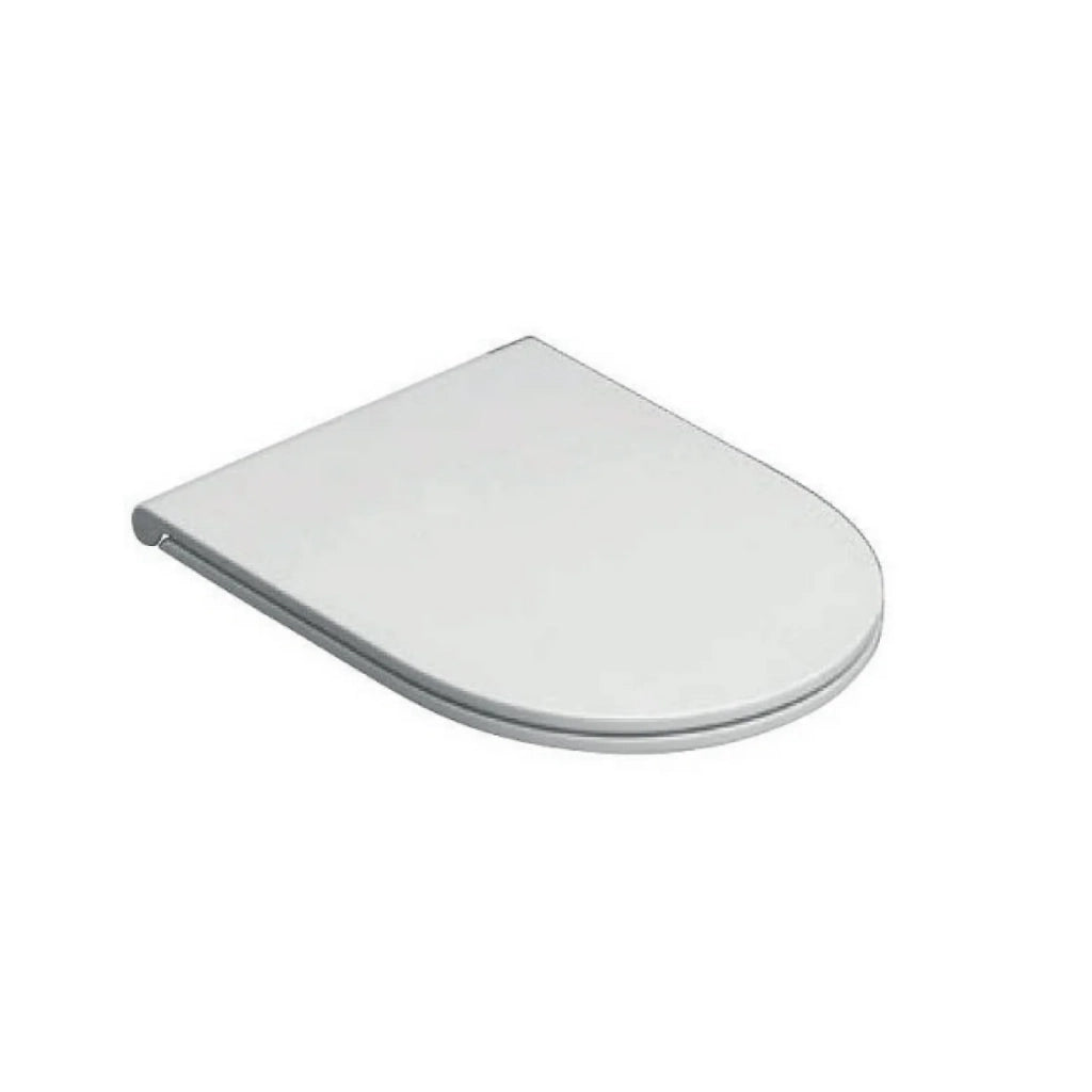 Copriwater Soft-Close Azzurra Ceramica "Forma" Bianco Opaco