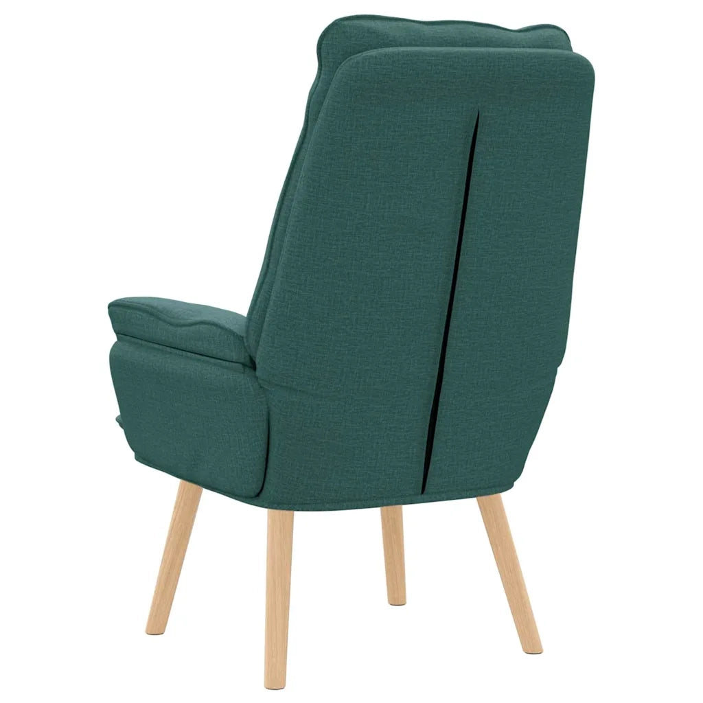 Divano Sedia-Poltrona Verde Scuro 69 x 74 x 93 cm Tessuto e Compensato 245269