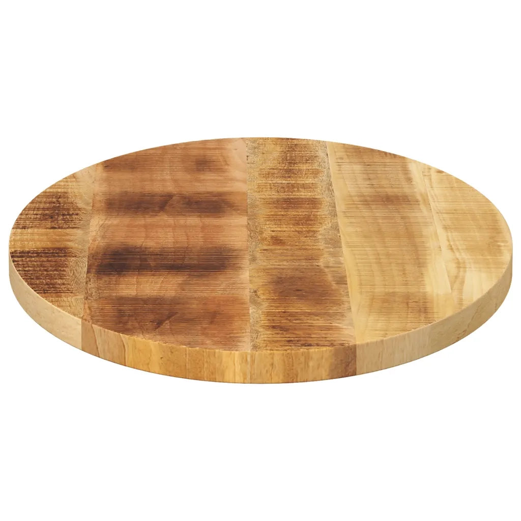 Piano Tavolo 90x40x2,5 cm Ovale in Legno Massello di Mango 370819