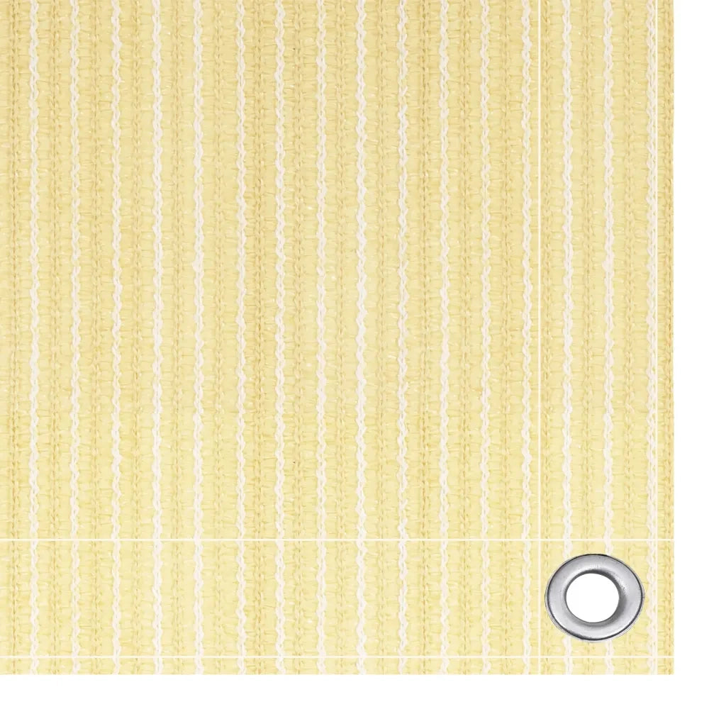 Paravento da Balcone-Pannello per balcone Beige 90x600 cm in HDPE