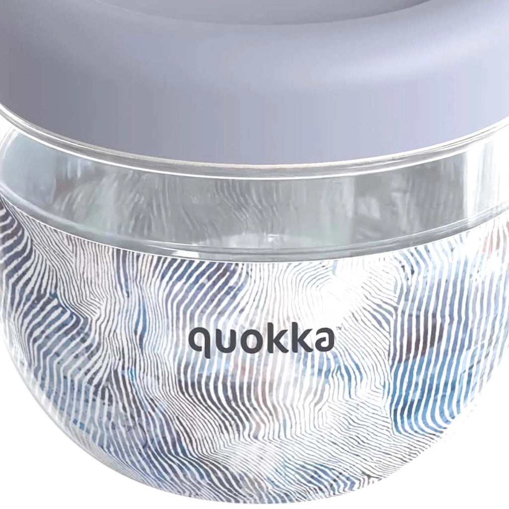Contenitore Alimentare Design Zen 770ml con Coperchio Antiscivolo Grigio Quokka