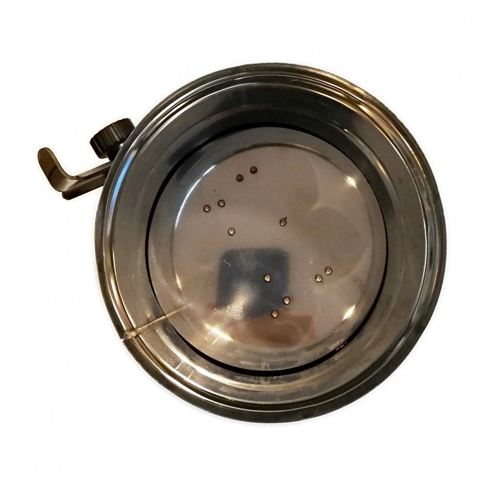 Manicotto mf inox air aisi 304 da 180mm con valvola manuale e chiusura quasi totale