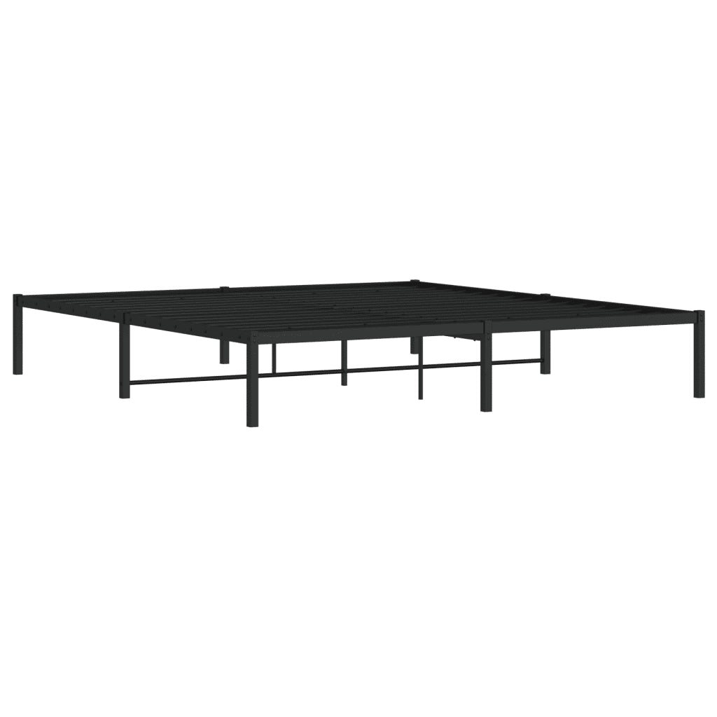 Giroletto Metallo Nero 180x200 cm 373659