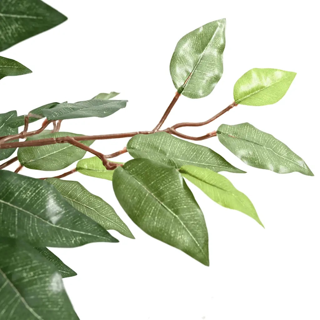 Albero di Ficus Artificiale 756 Foglie 170 cm Verde 4103574