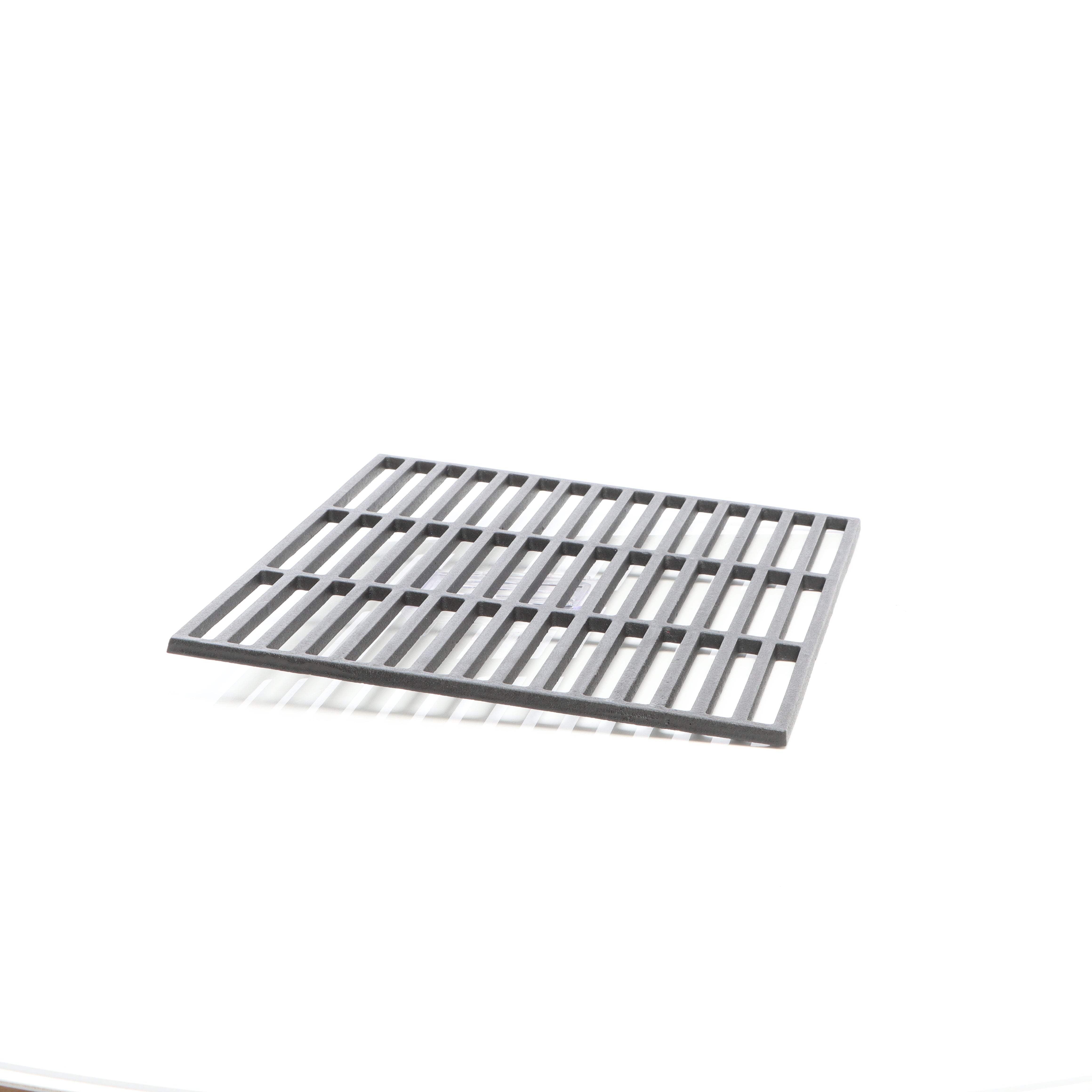 Griglia rettangolare in ghisa 45 x 35 cm per barbecue a carbone e a gas